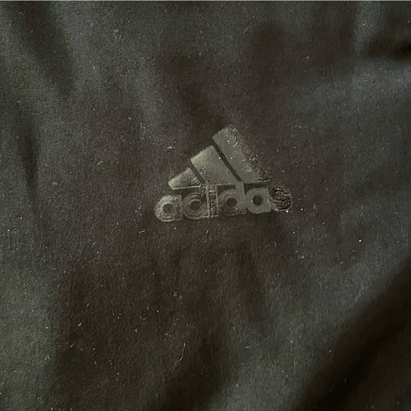 Adidas men’s XL black three stripe zip up sweatpants. - Picture 5 of 5